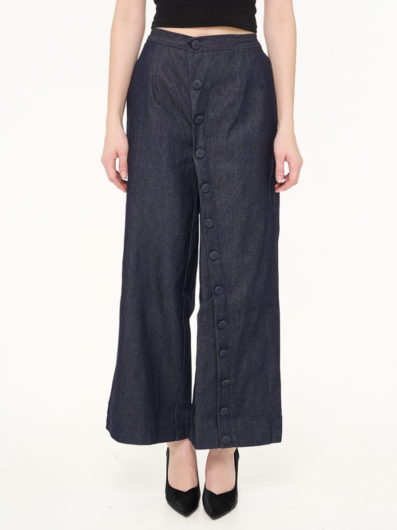 Maelle Button Pants Denim