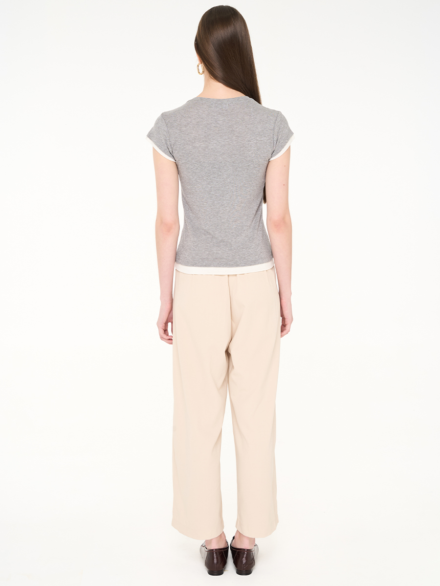 Lacey Top Grey - Image 4