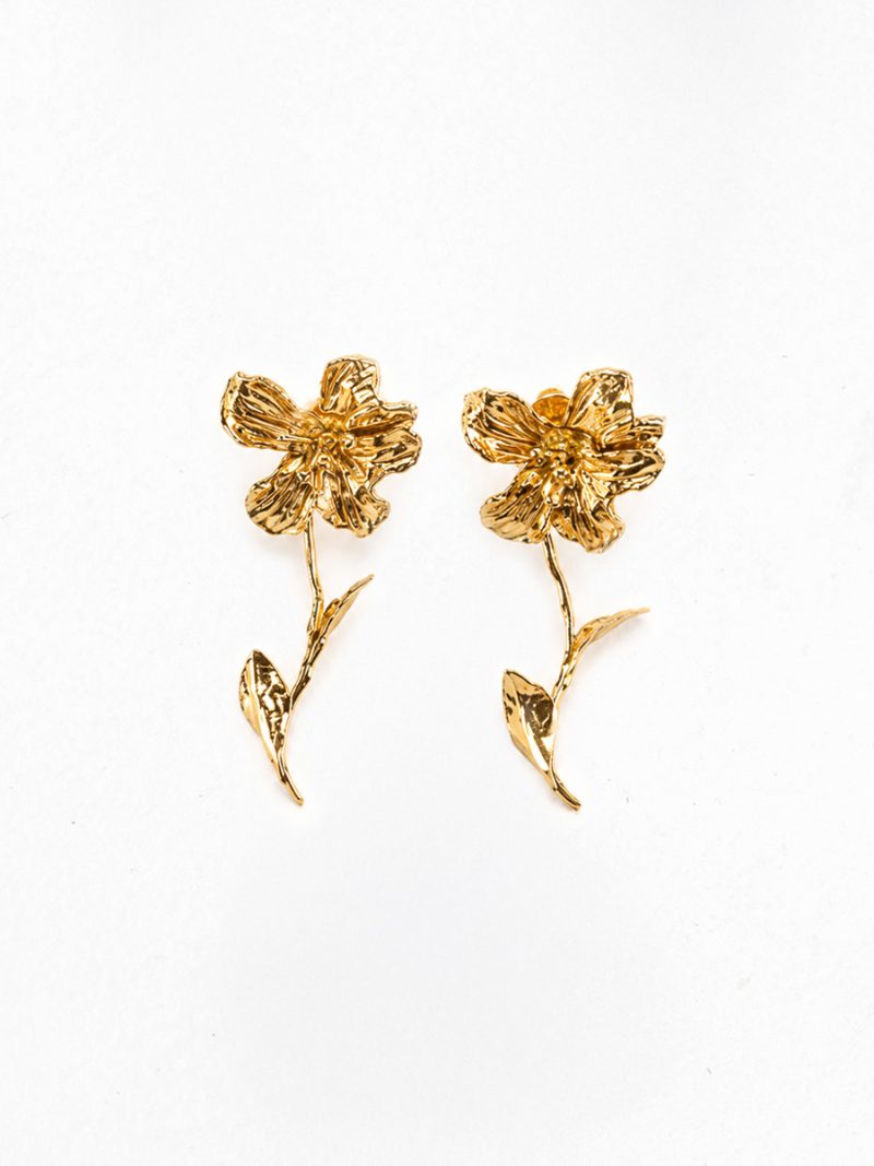 Solenne Earrings Gold
