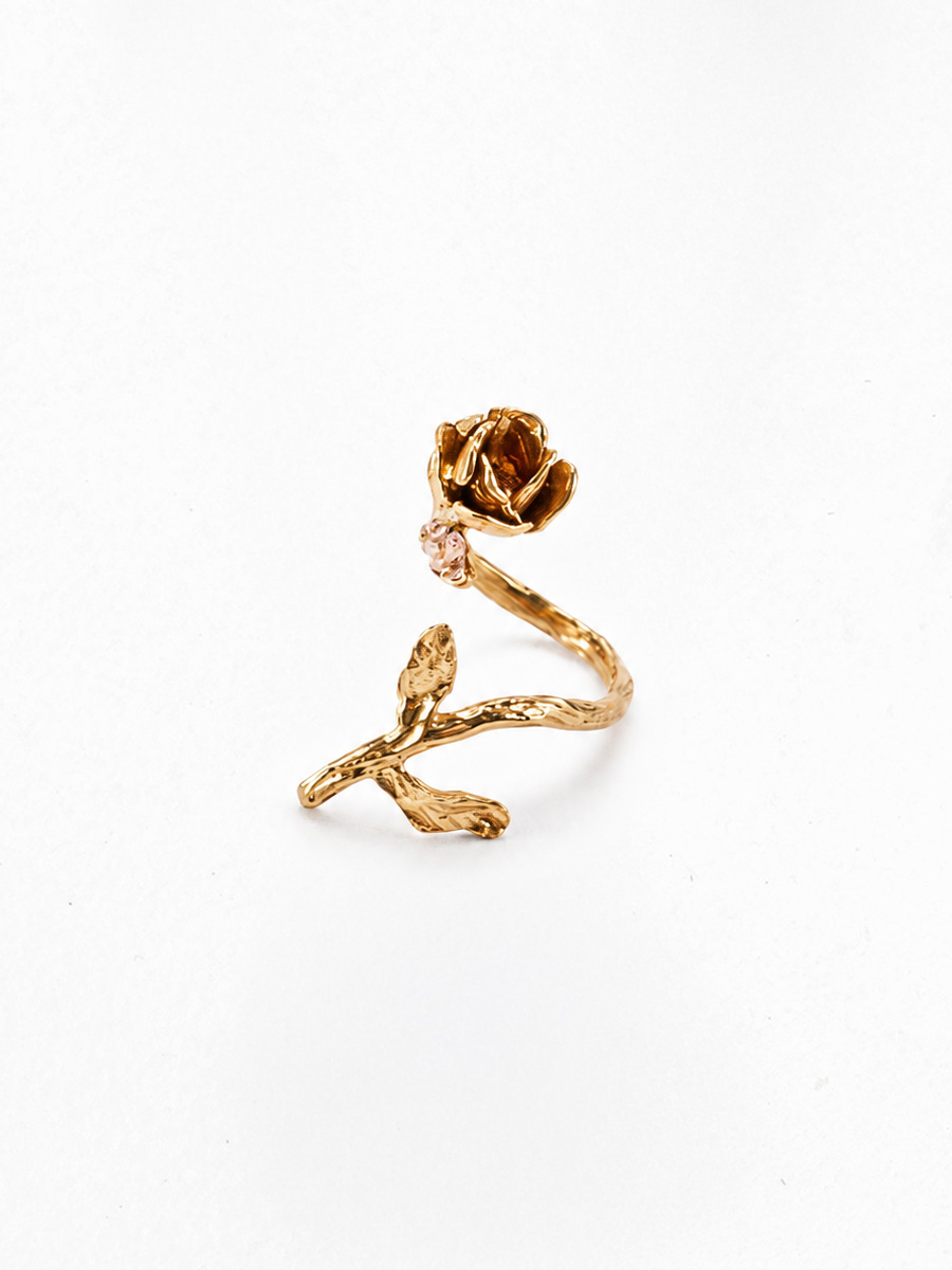 Rosethorn Ring Gold