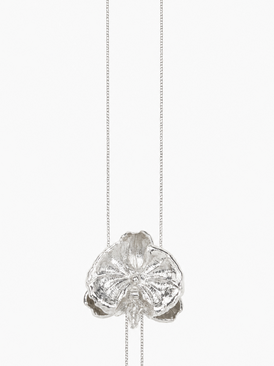 Kakkoi Long Necklace Silver - Image 2
